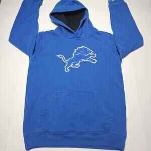 Detroit Lions NFL Official Team Apparel Boy’s Hoodie Size YOUTH XL 18-20 Logo